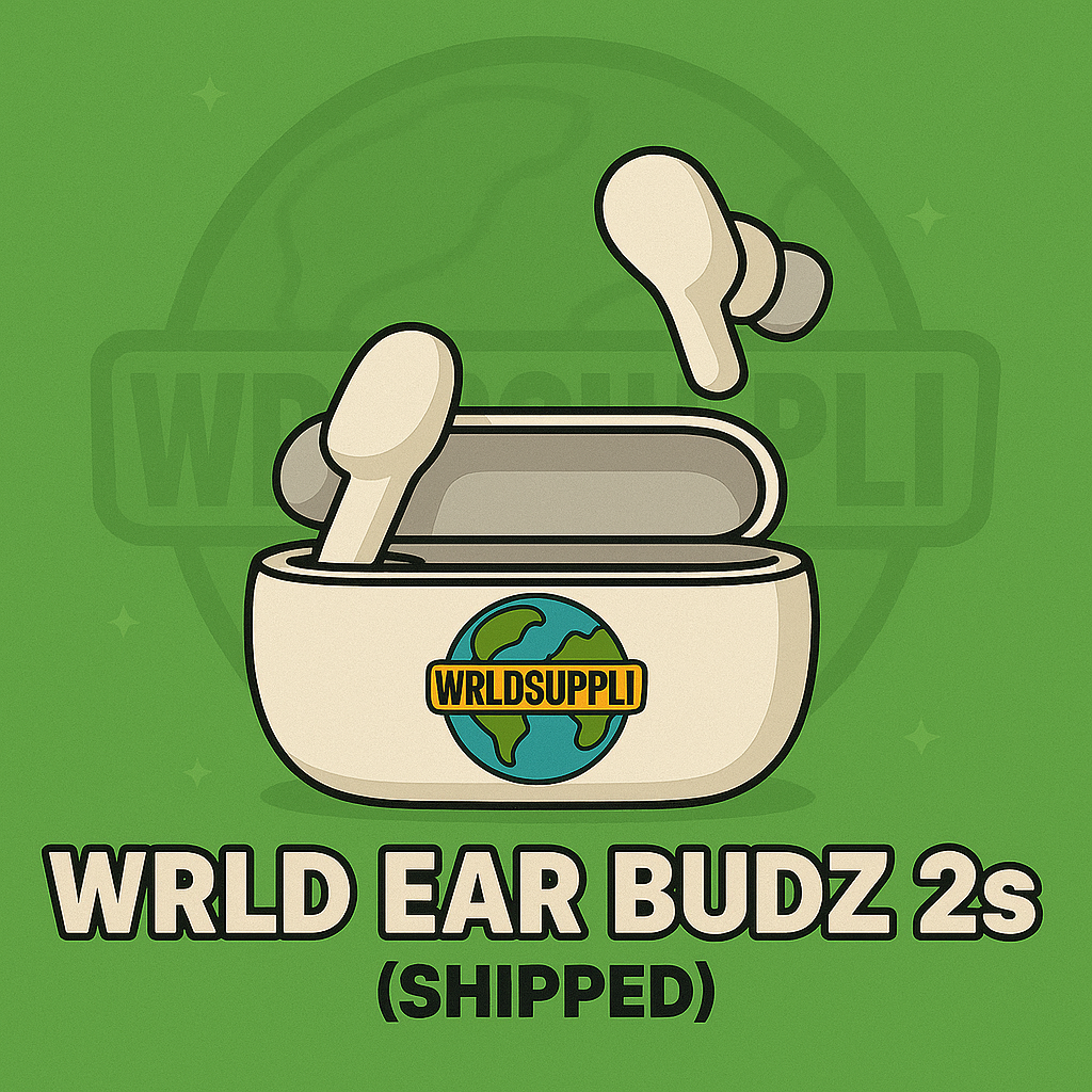 (1 PAIR) WRLD EARBUDZ Pro 2s