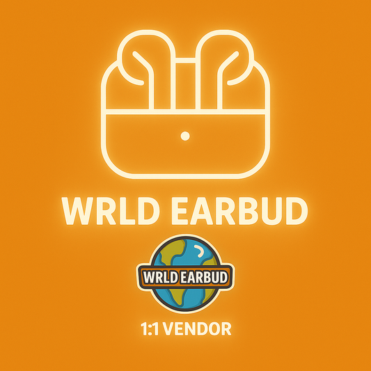 WRLD EARBUD VENDOR